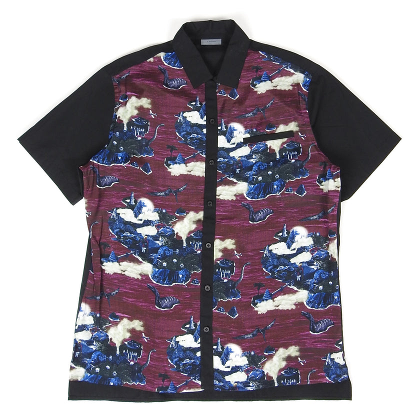 Lanvin SS Graphic Shirt Size 48