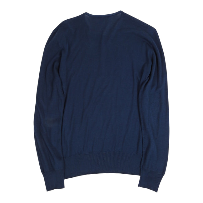 John Varvatos Silk Henley Size Medium