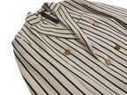 Messagerie Stripe Double Breasted Jacket Size 48