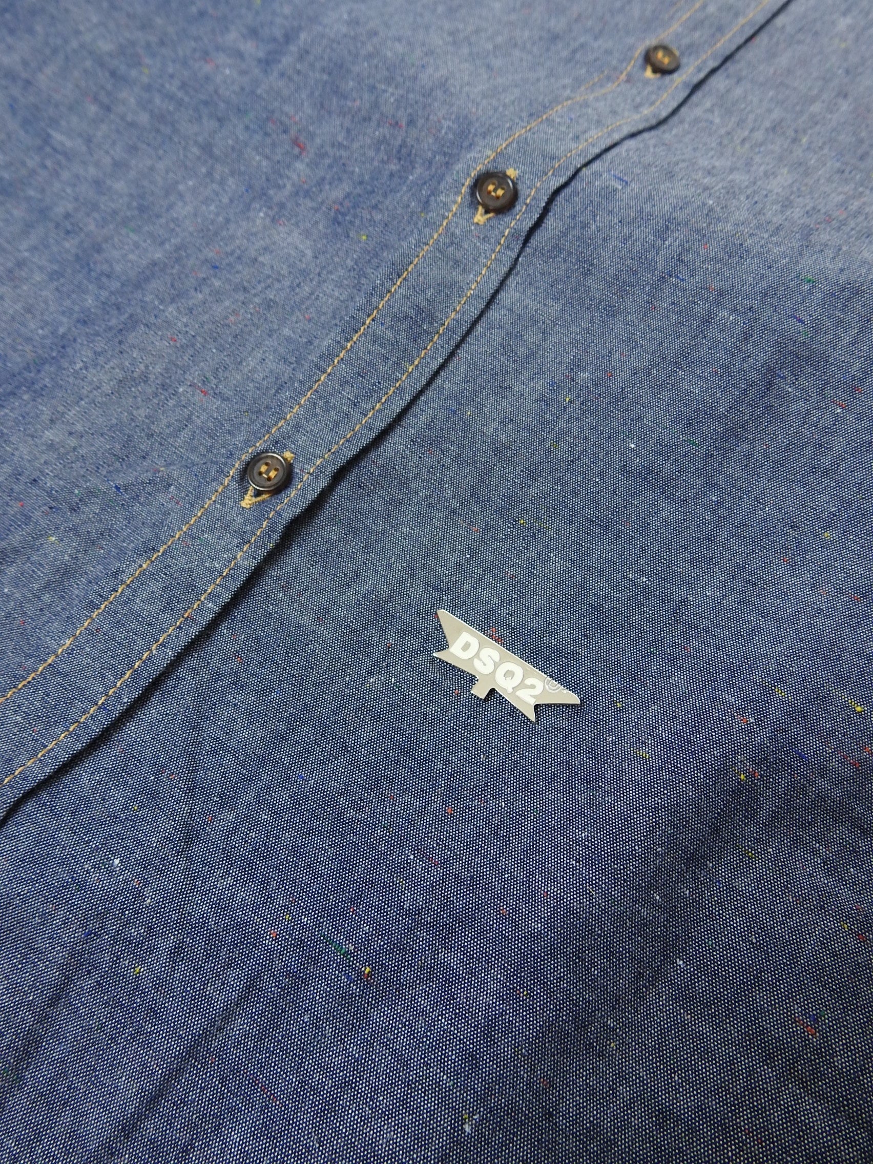 DSquared S/S'18 Chambray Shirt Size 46