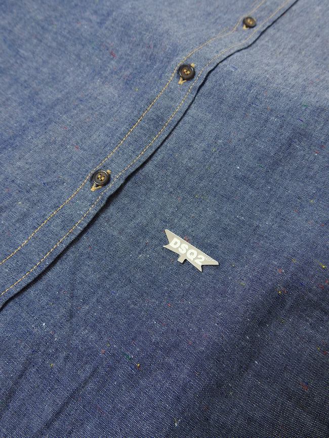 DSquared S/S'18 Chambray Shirt Size 46
