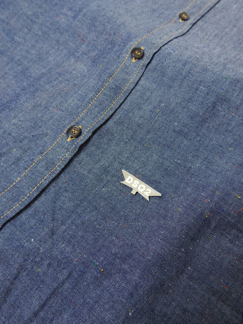DSquared S/S'18 Chambray Shirt Size 46