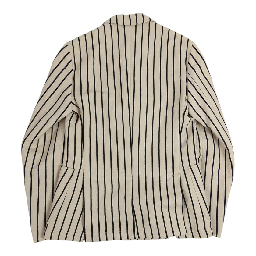 Messagerie Stripe Double Breasted Jacket Size 48