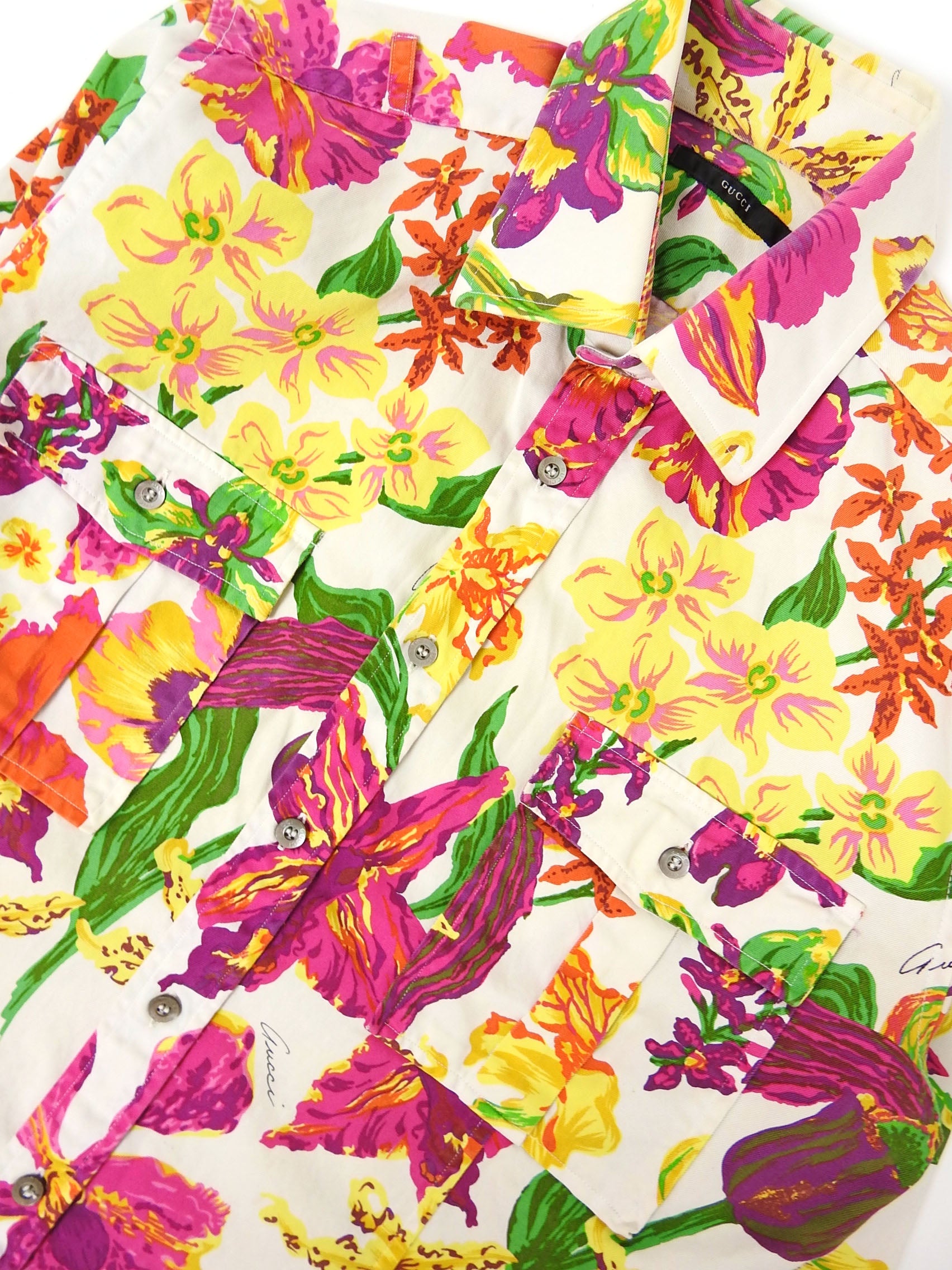 Gucci Floral Shirt Size 42