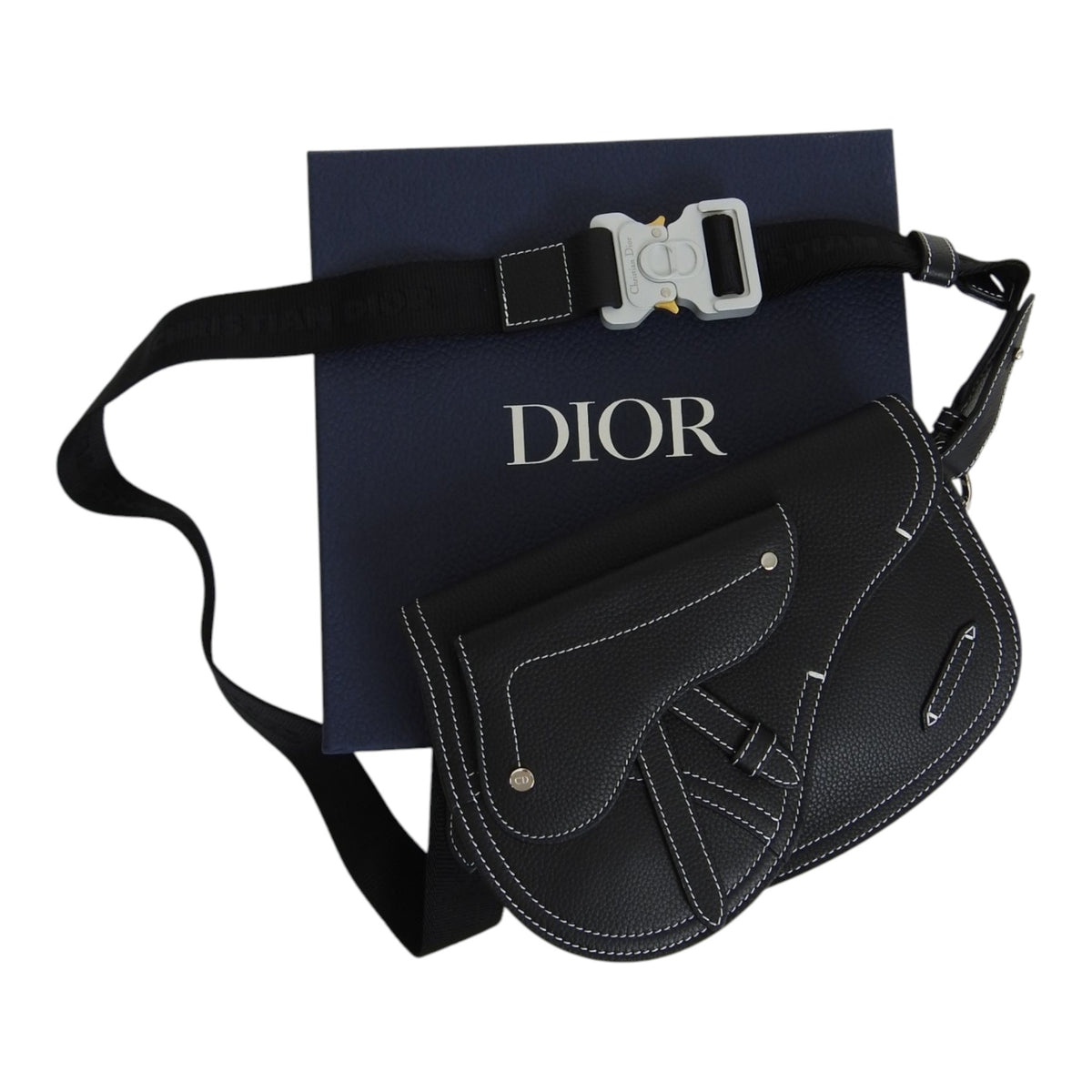 Dior x Kaws Saddle Bag