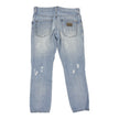 Dolce & Gabbana Distressed Denim Size 46 Blue