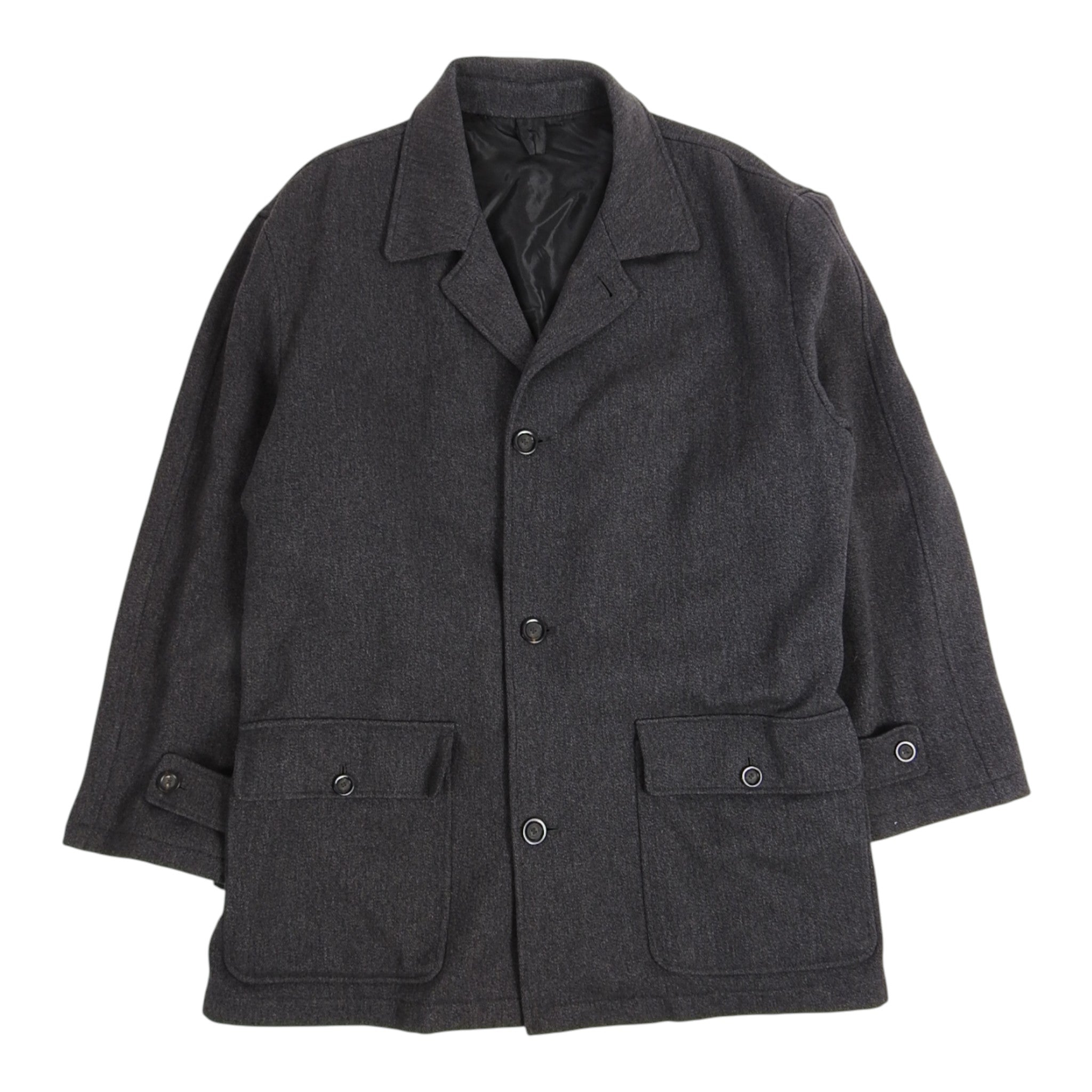 Ermenegildo Zegna Vintage Wool/Cashmere Coat Size 56