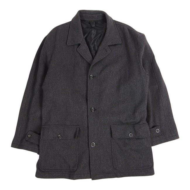 Ermenegildo Zegna Vintage Wool/Cashmere Coat Size 56