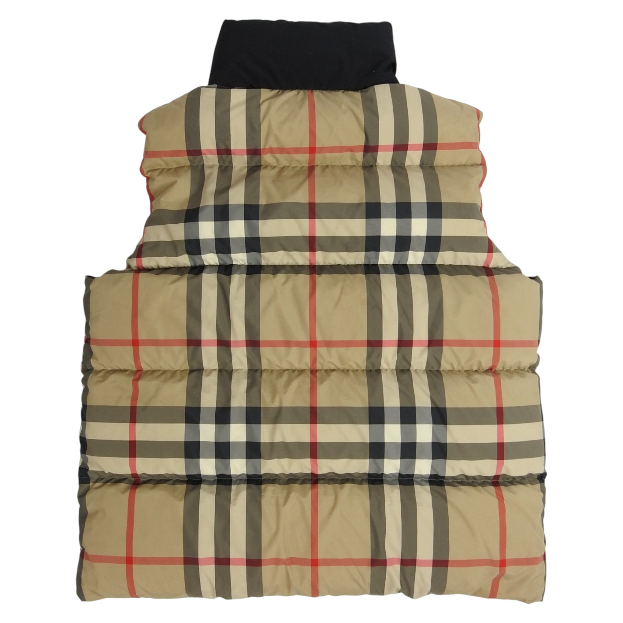 Burberry Nova Check Puffer Vest Size Large