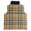 Burberry Nova Check Puffer Vest Size Large