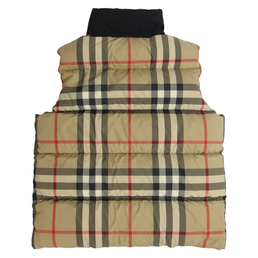 Burberry Nova Check Puffer Vest Size Large