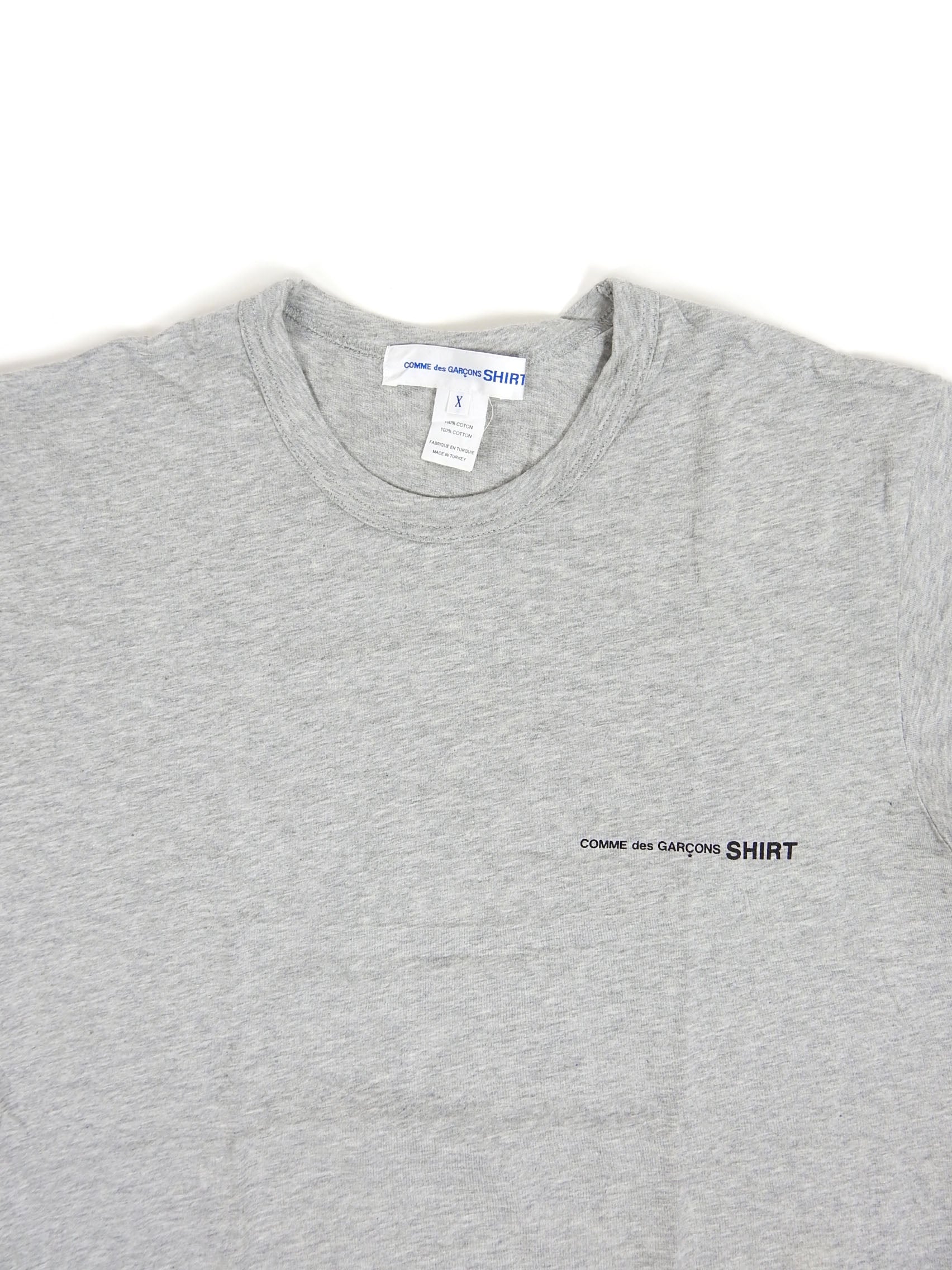 Comme Des Garçons SHIRT Logo T-Shirt Size XL