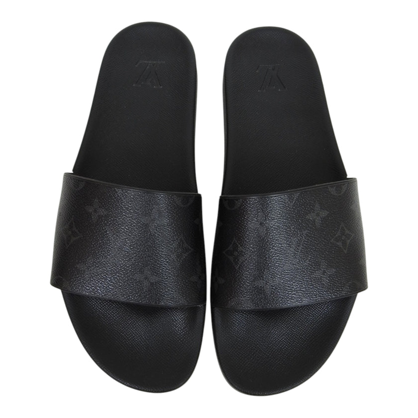 Louis Vuitton Monogram Pool Slides Size 11