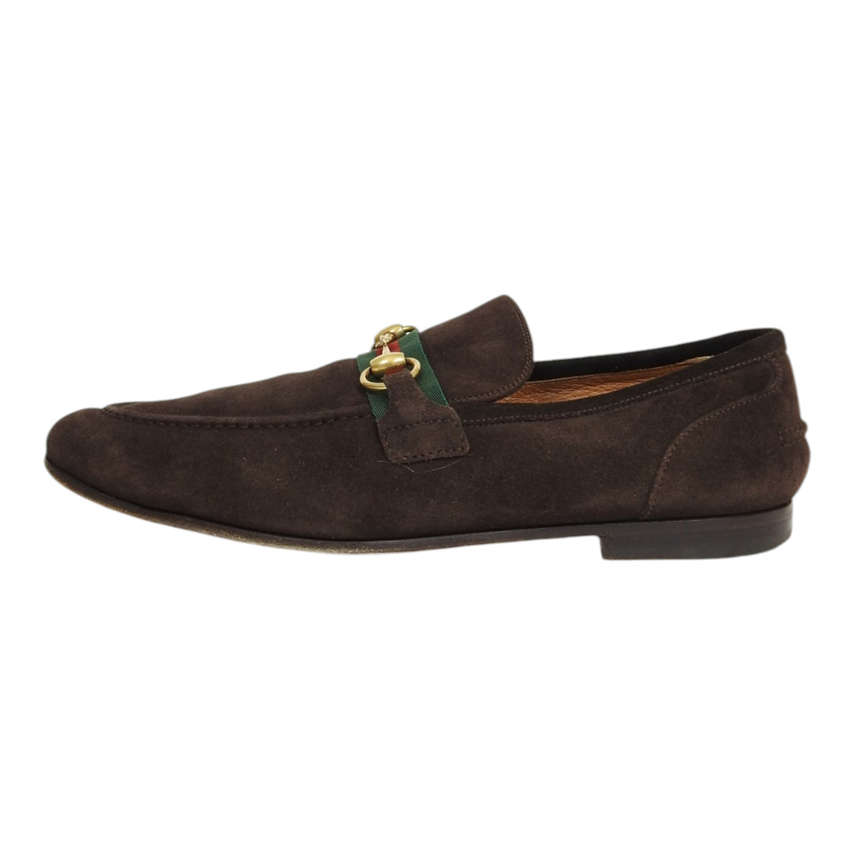 Gucci Suede Horsebit Loafers Size 9