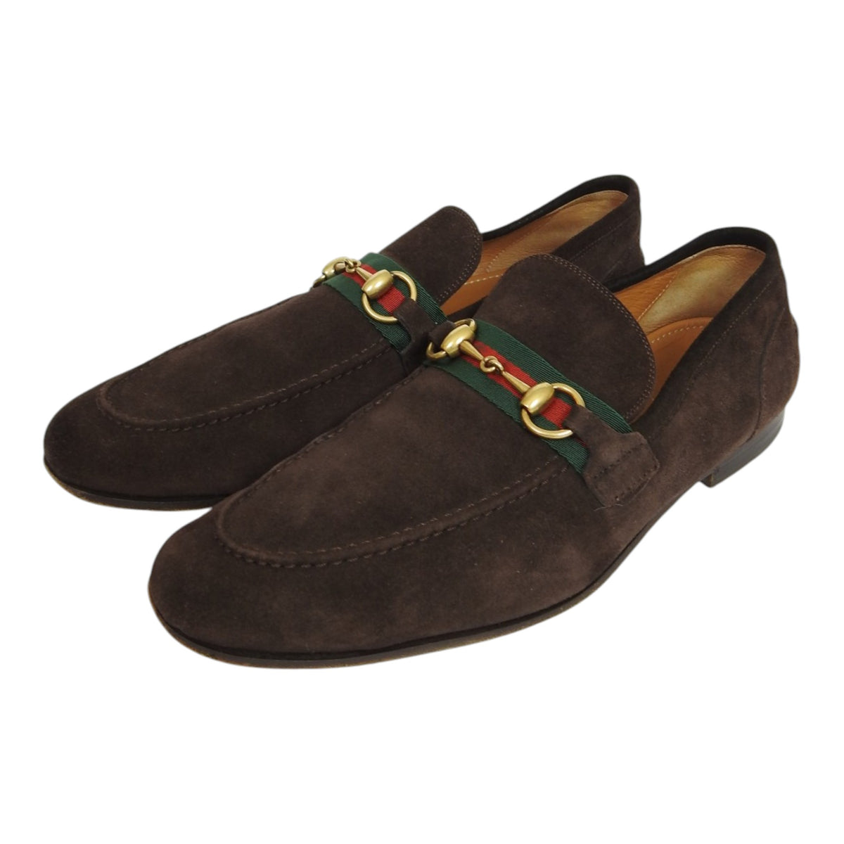 Gucci Suede Horsebit Loafers Size 9