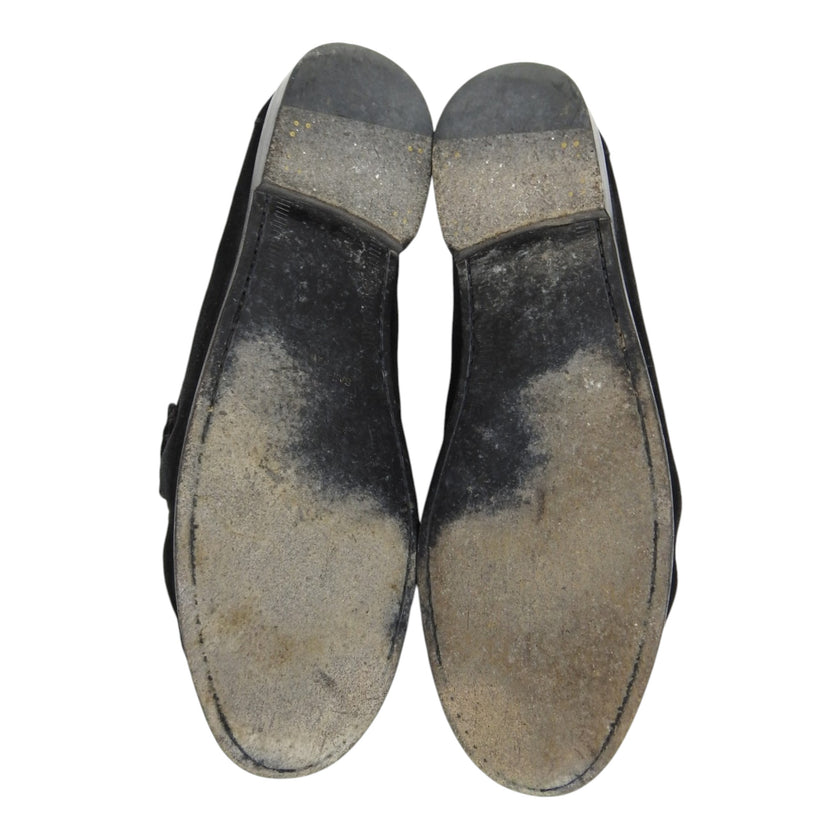 Saint Laurent Paris Suede Loafers Size 43