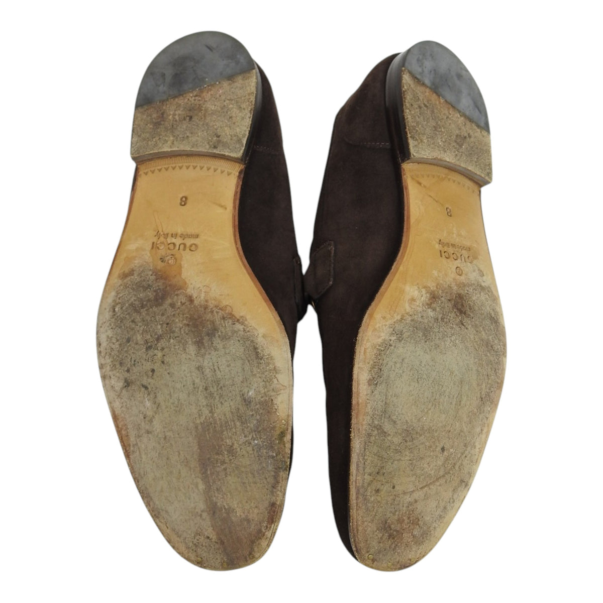 Gucci Suede Horsebit Loafers Size 9