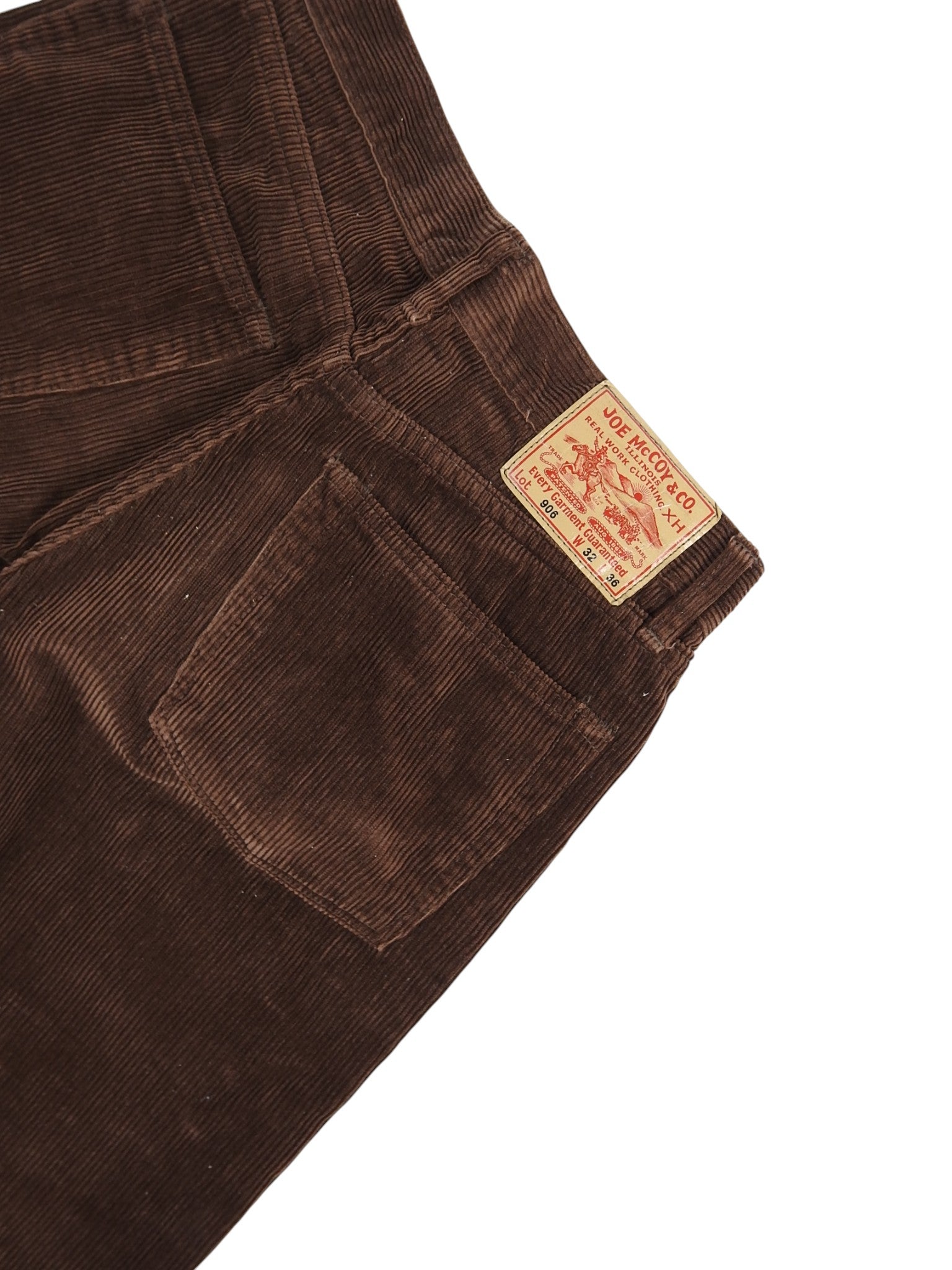 The Real McCoys Cords Size 32