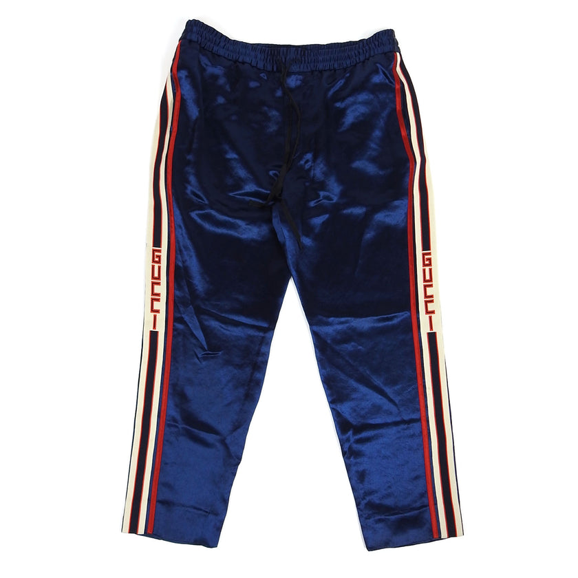 Gucci Satin Logo Sweatpants Size 50
