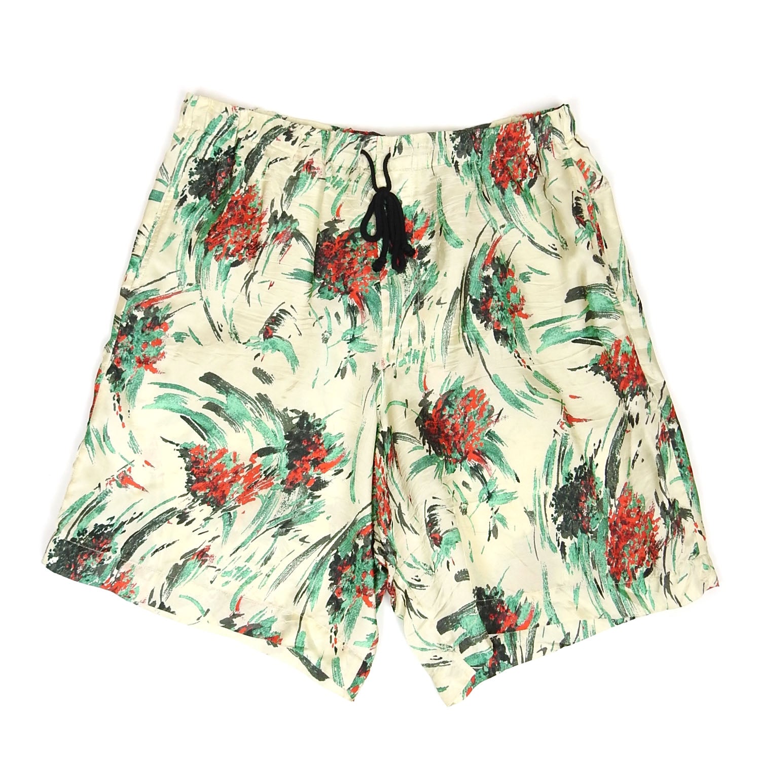 Dries Van Noten Viscose Shorts Size 50