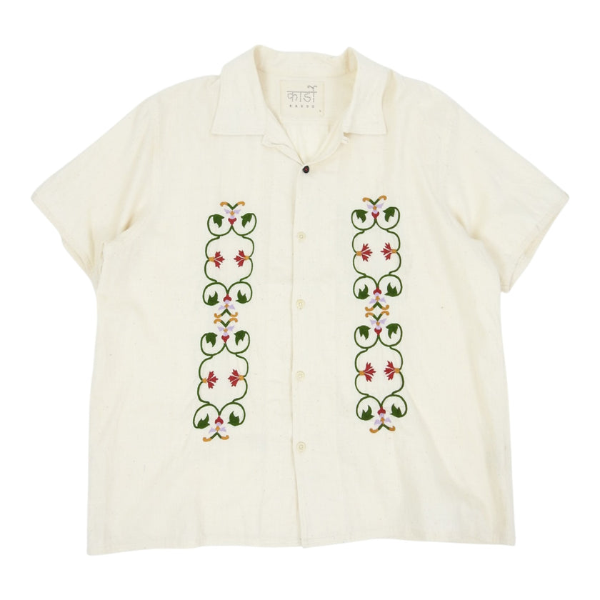 Kardo Embroidered SS Shirt Size Large