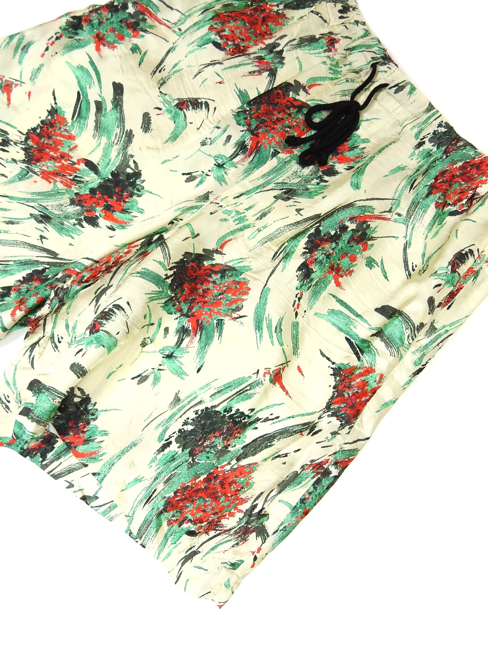 Dries Van Noten Viscose Shorts Size 50
