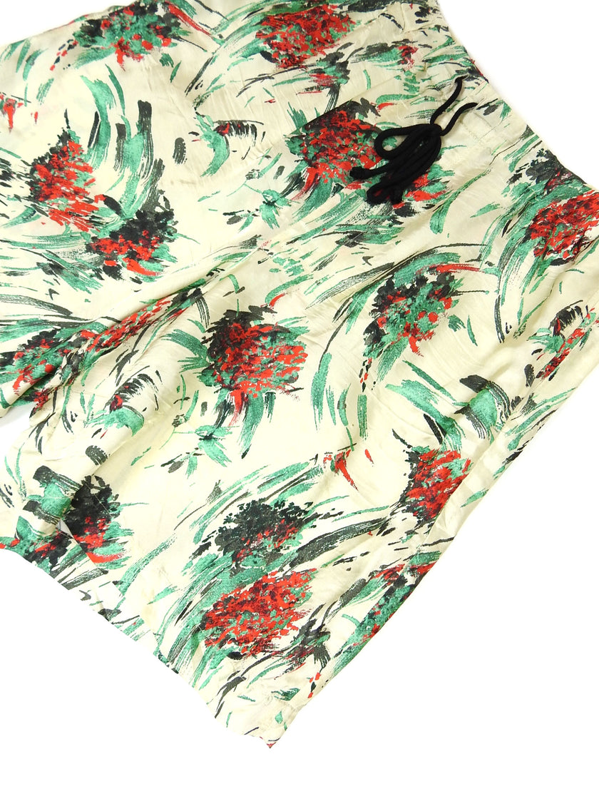 Dries Van Noten Viscose Shorts Size 50