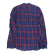 Oliver Spencer Linen Collarless Shirt Size 16