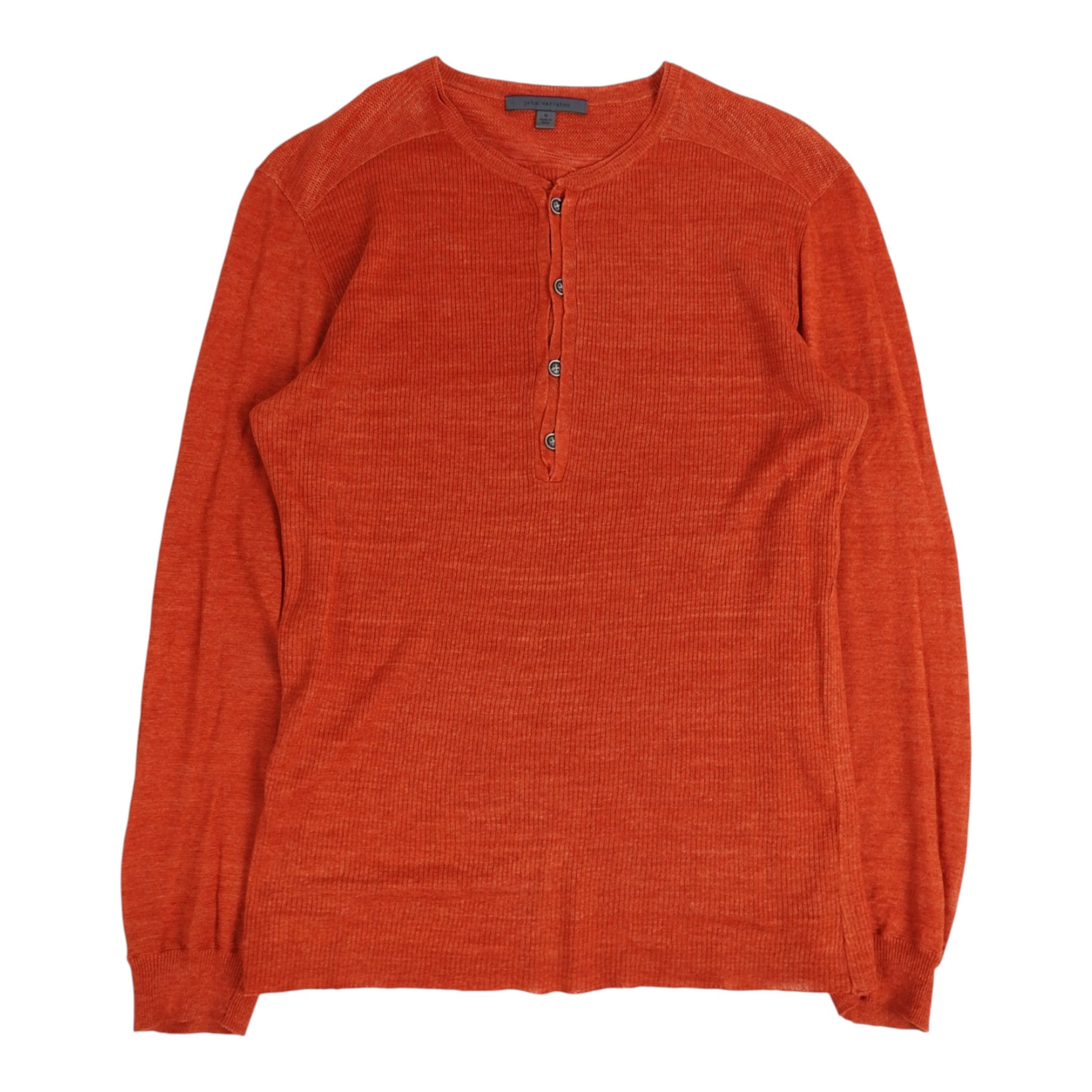 John Varvatos Henley Size Medium
