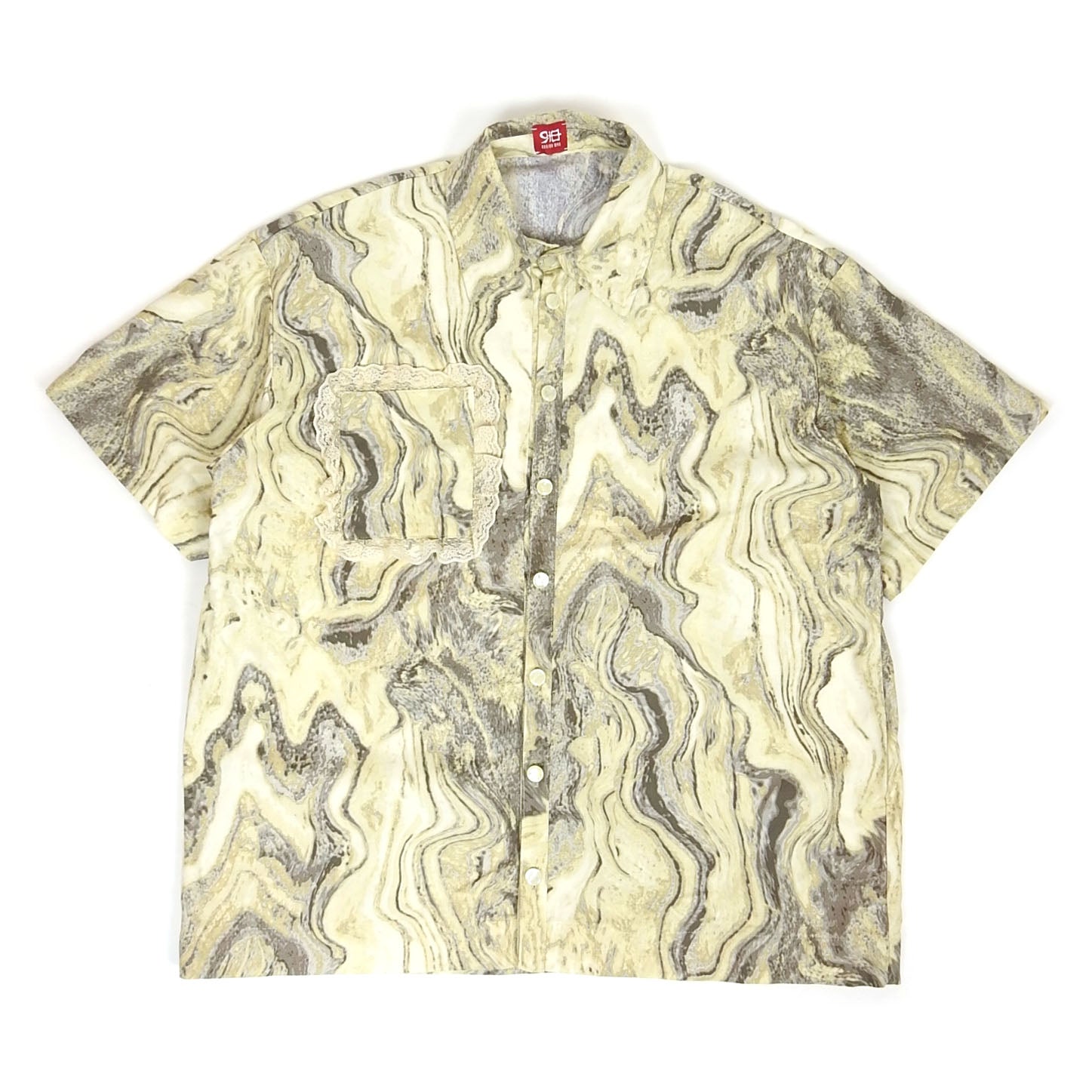 Dorian Who Patterned SS Shirt Size XXL