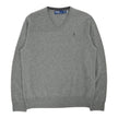 Polo Ralph Lauren grey V-neck Knit Size Medium