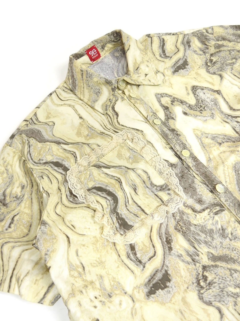 Dorian Who Patterned SS Shirt Size XXL