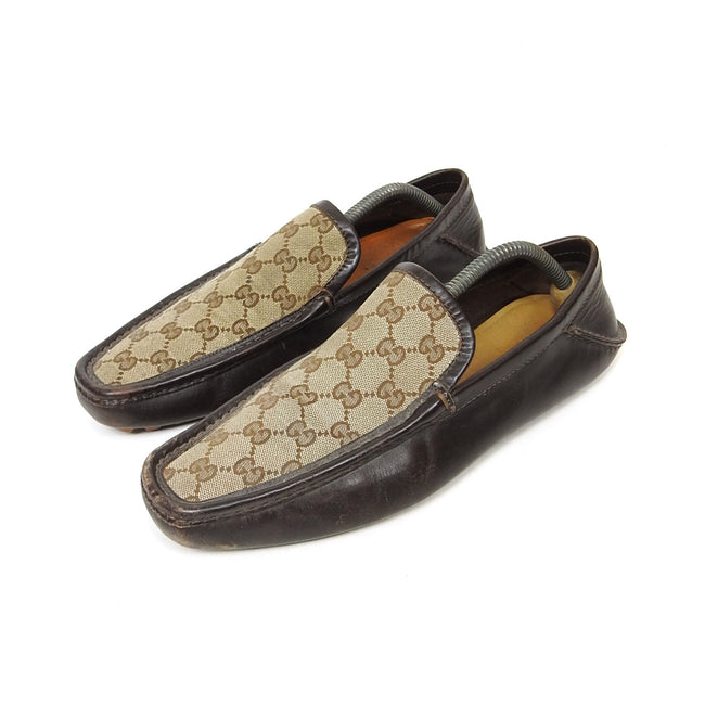 Gucci GG Supreme Drivers Size 9.5