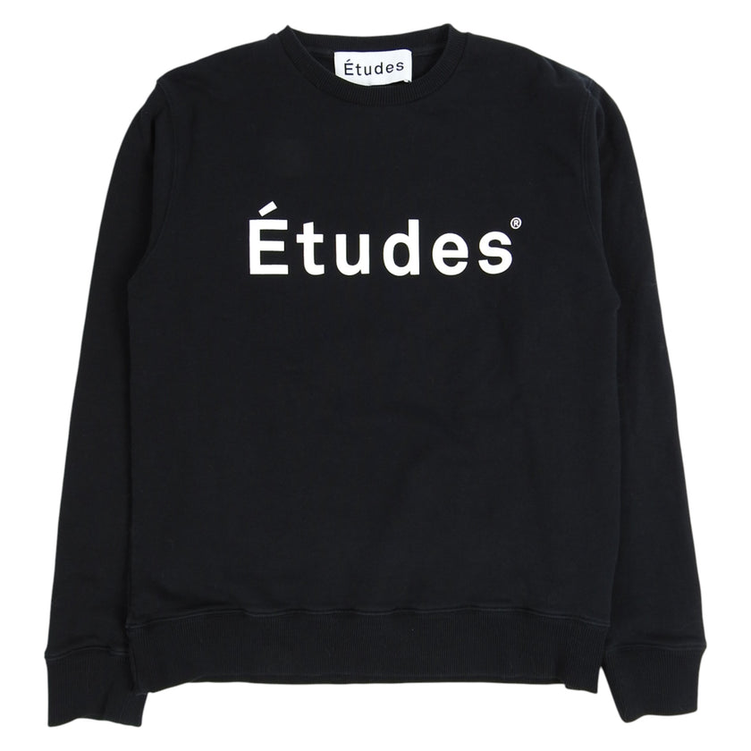 Etudes Logo Sweatshirt Size Medium