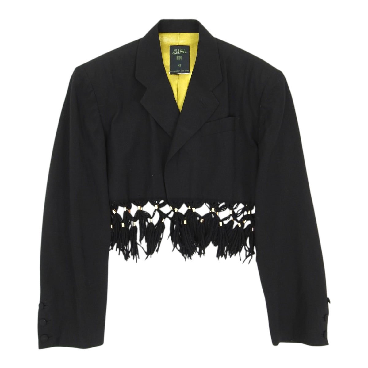Jean Paul Gaultier Bolero Blazer Size 46