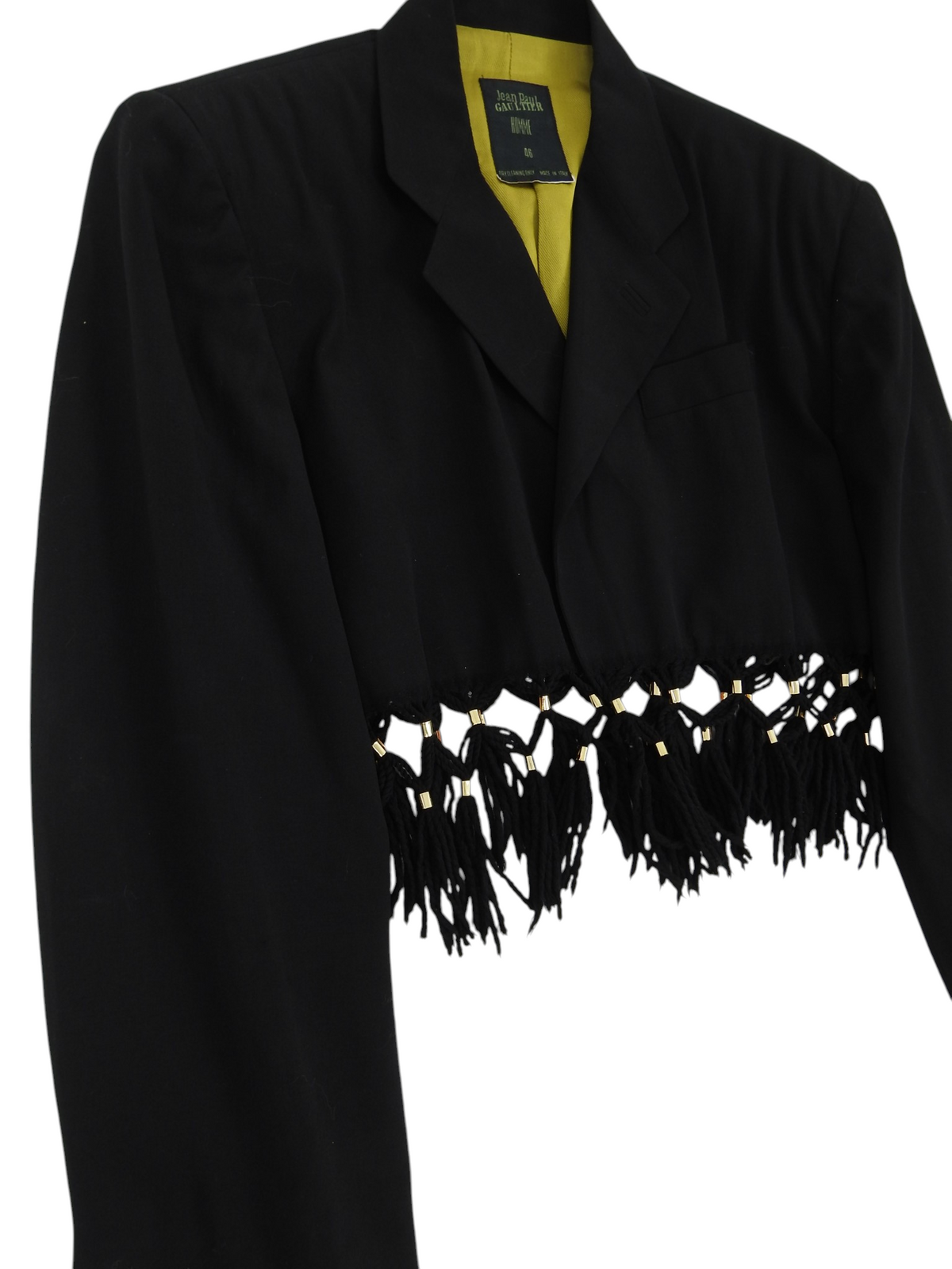 Jean Paul Gaultier Bolero Blazer Size 46
