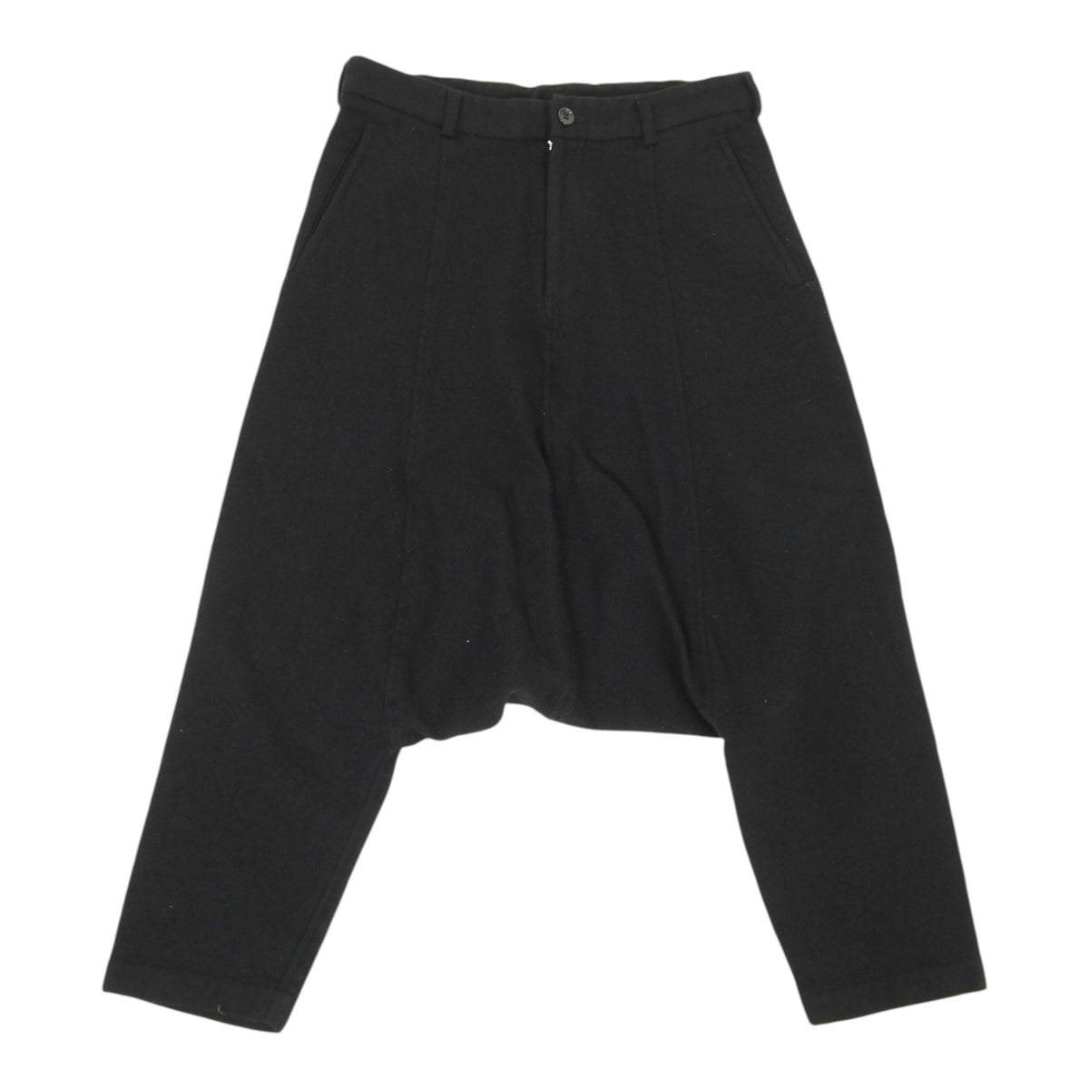 Comme Des Garcons BLACK '09 Drop Crotch Pants Size Small