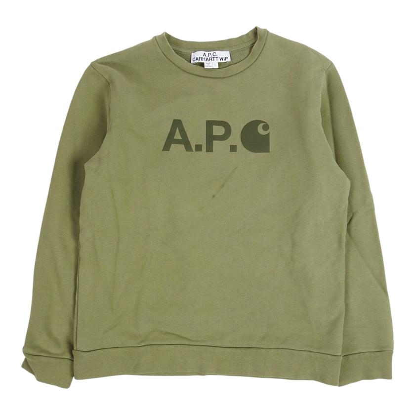 A.P.C. x Carhartt WIP Sweatshirt Size Large