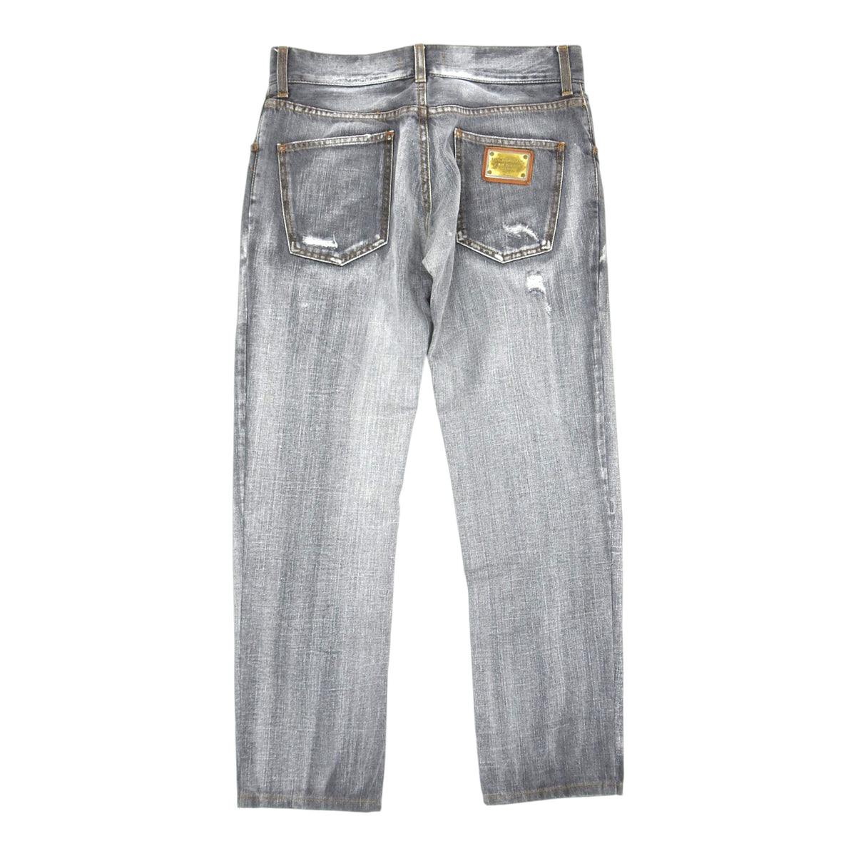 Dolce & Gabbana Distressed Denim Size 46