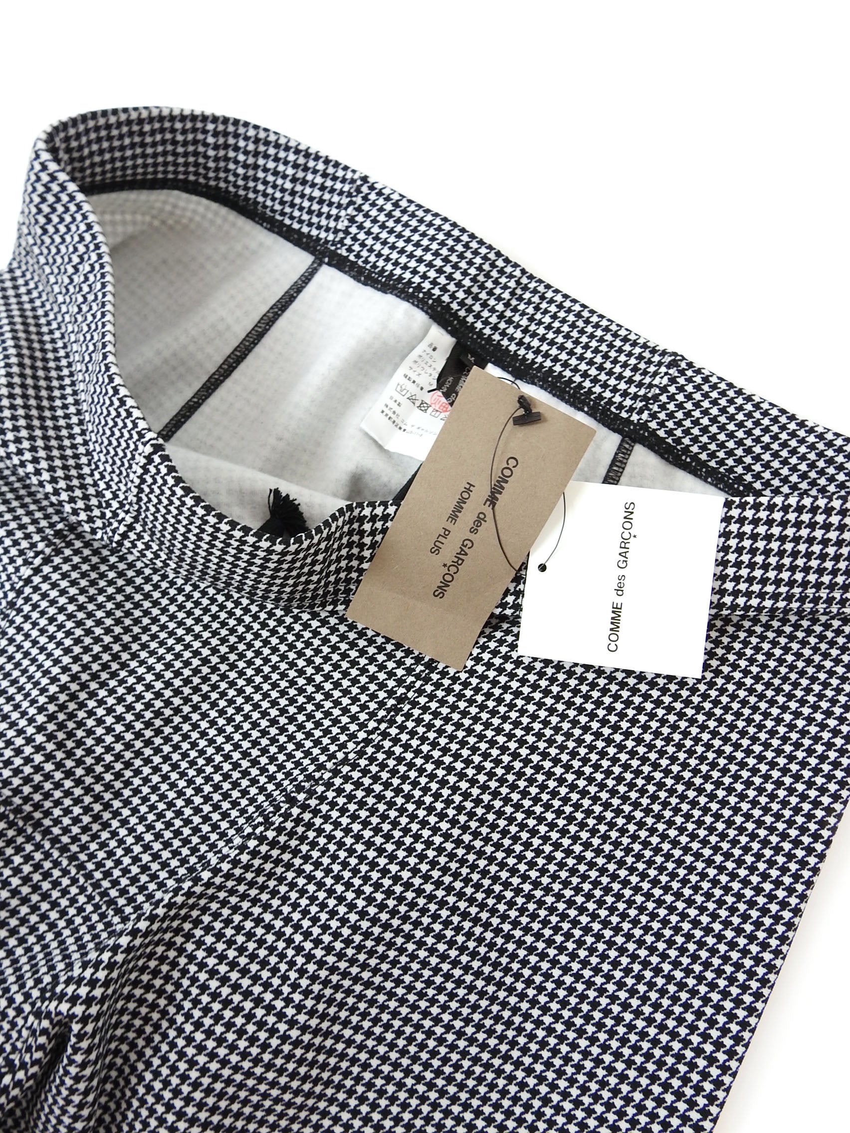 Comme Des Homme Plus AD2021 Houndstooth Leggings Size Medium