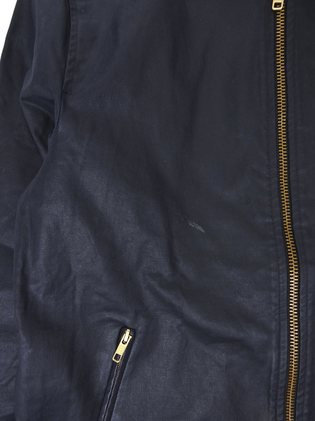Oliver Spencer Waxed Bomber Jacket Size 40
