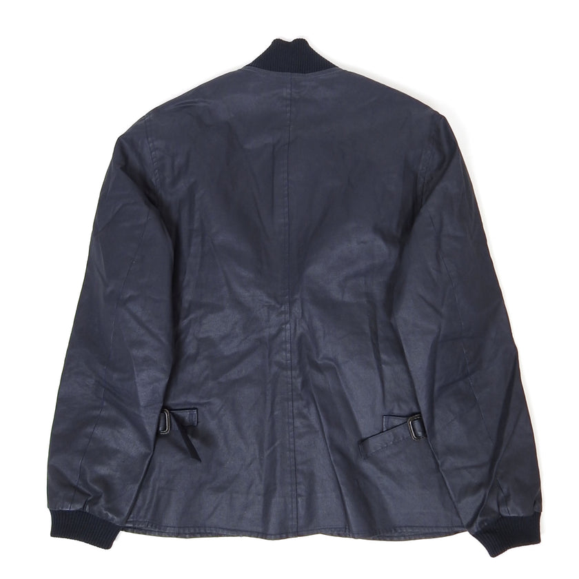 Oliver Spencer Waxed Bomber Jacket Size 40