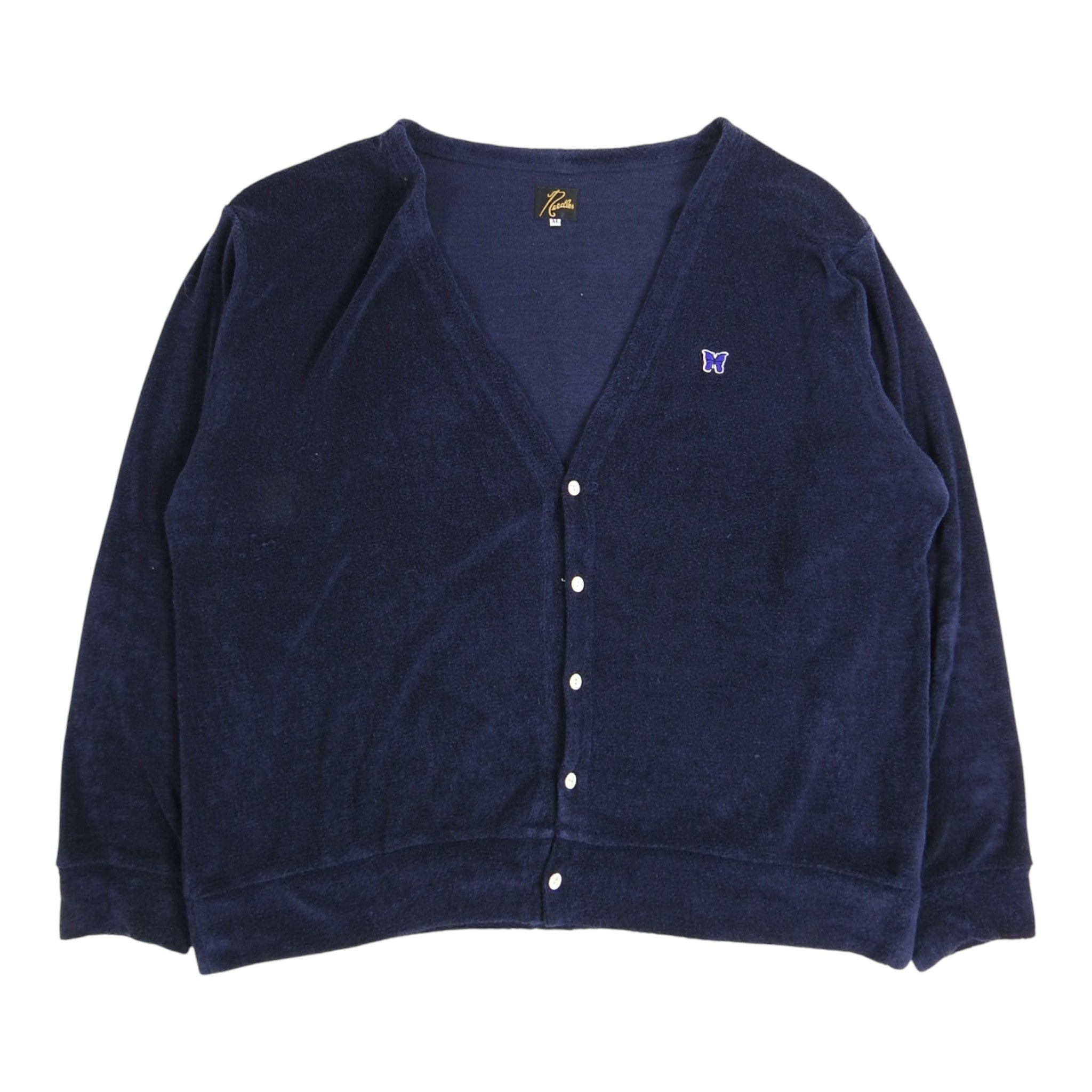 Needles Terry Cloth Cardigan Size XL