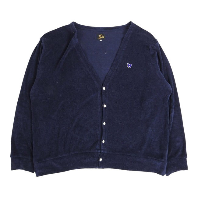 Needles Terry Cloth Cardigan Size XL