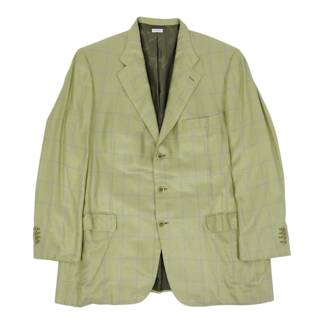 Brioni Check Blazer Size 48