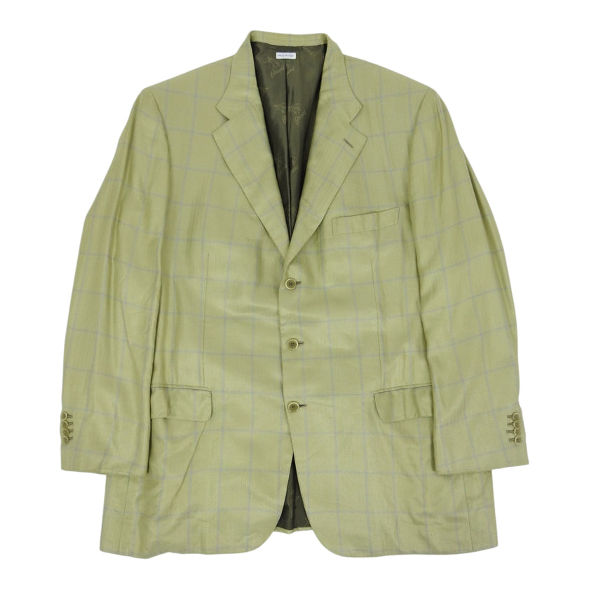 Brioni Check Blazer Size 48