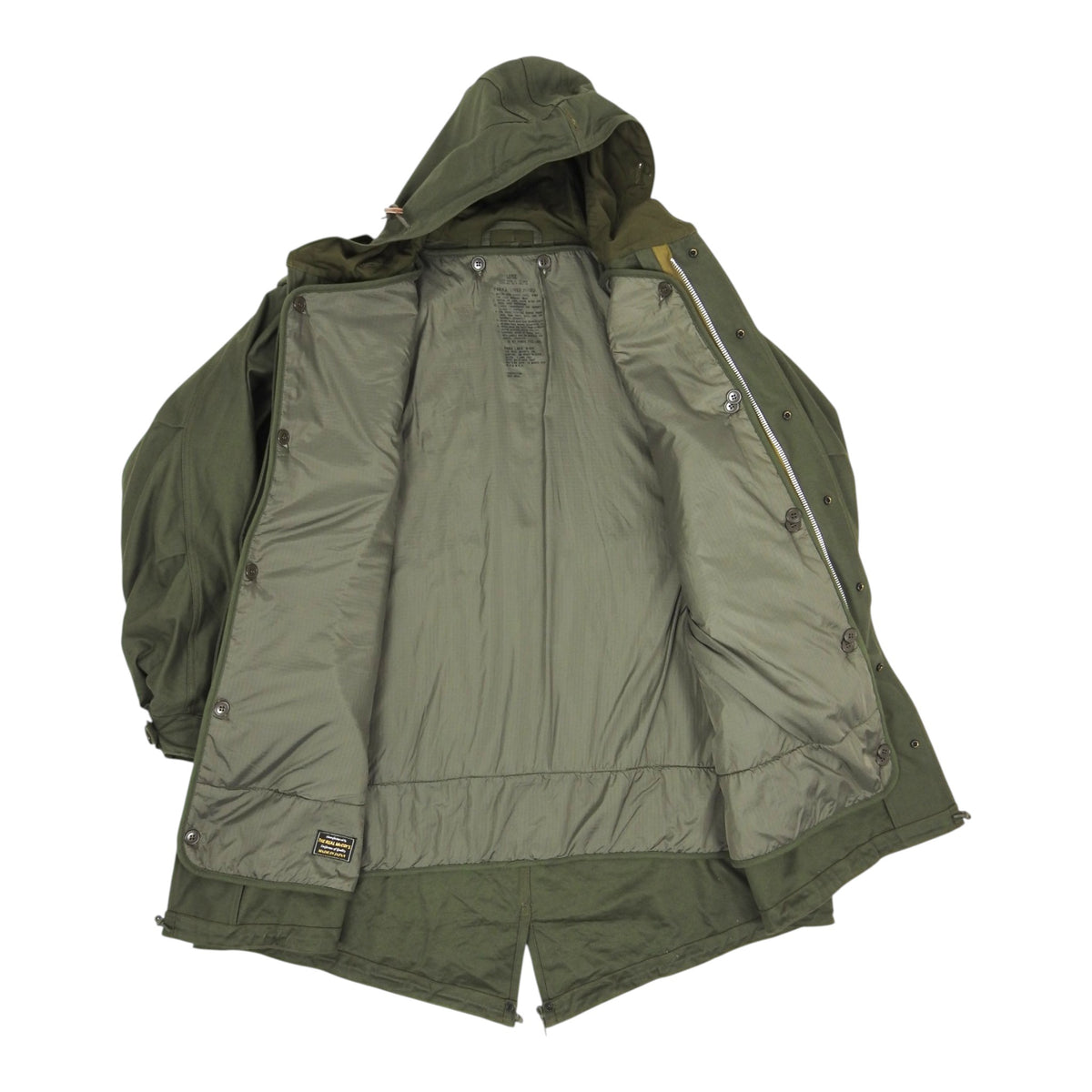 The Real McCoys M1951 Parka with Liner Size Large