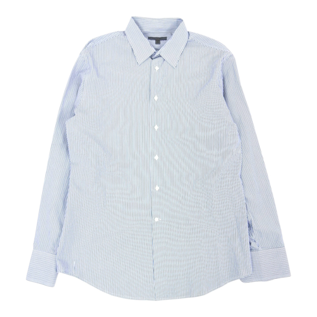 John Varvatos Striped Shirt Size 17.5