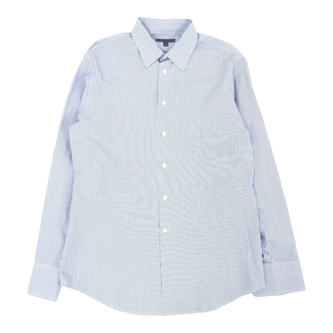 John Varvatos Striped Shirt Size 17.5