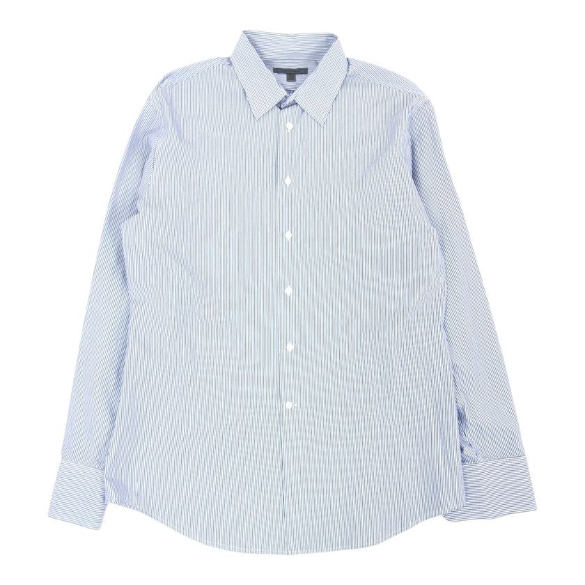 John Varvatos Striped Shirt Size 17.5